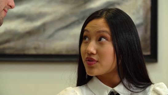 Хитрая риелтор одела на работу чулочки №1