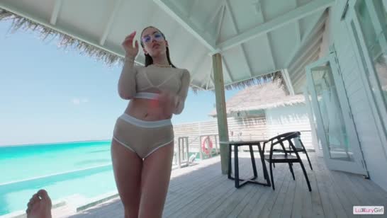 Luxury Girl во всю отрывается с любовником на отдыхе №2