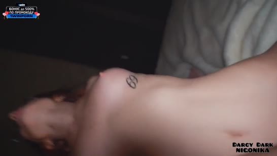 Молодая русская пара снимает ночную порнуху №3